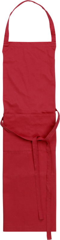 Cotton with polyester apron 7635_010 (Burgundy)