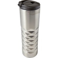 Steel thermos mug (460ml) Double walled 7789_032 (Silver)