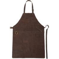 Split leather apron 8066_011 (Brown)