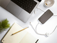 Recycled charging cable  262079_002 (White)