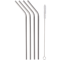 Stainless steel straws 8236_032 (Silver)