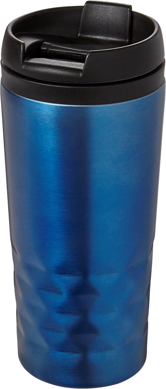 Steel travel mug (300ml) 8240_005 (Blue)