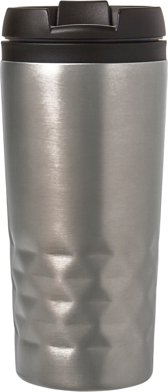 Steel travel mug (300ml) 8240_032 (Silver)