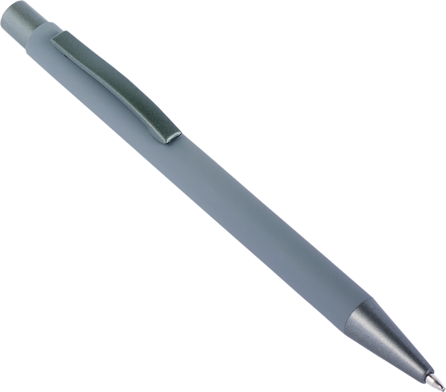 Ballpen with rubber finish 8298_003 (Grey)