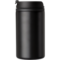 Double walled steel thermos cup (300ml) 8385_001 (Black)