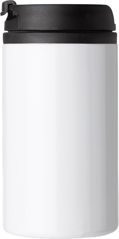 Double walled steel thermos cup (300ml) 8385_002 (White)