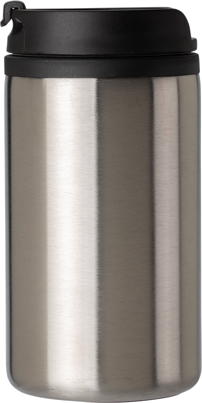 Double walled steel thermos cup (300ml) 8385_032 (Silver)