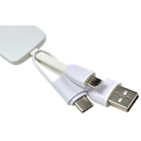 USB-C charging cable 8478_002 (White)