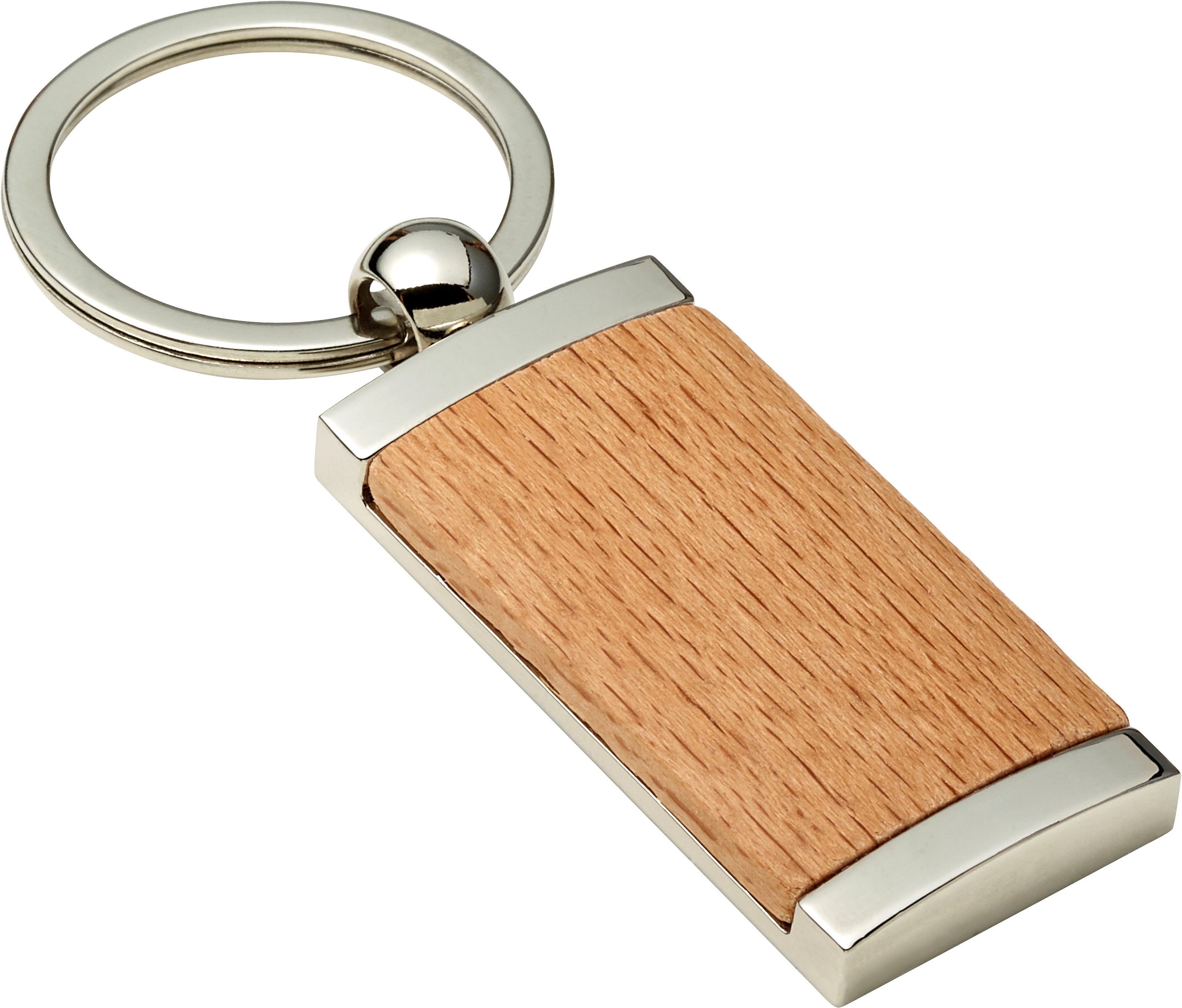 8771 - Metal and wooden key holder