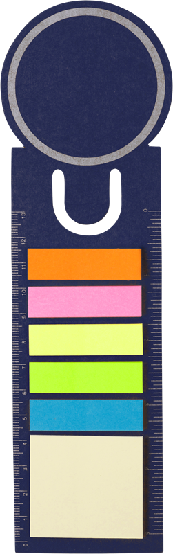 Bookmark and sticky notes 3115_005 (Blue)