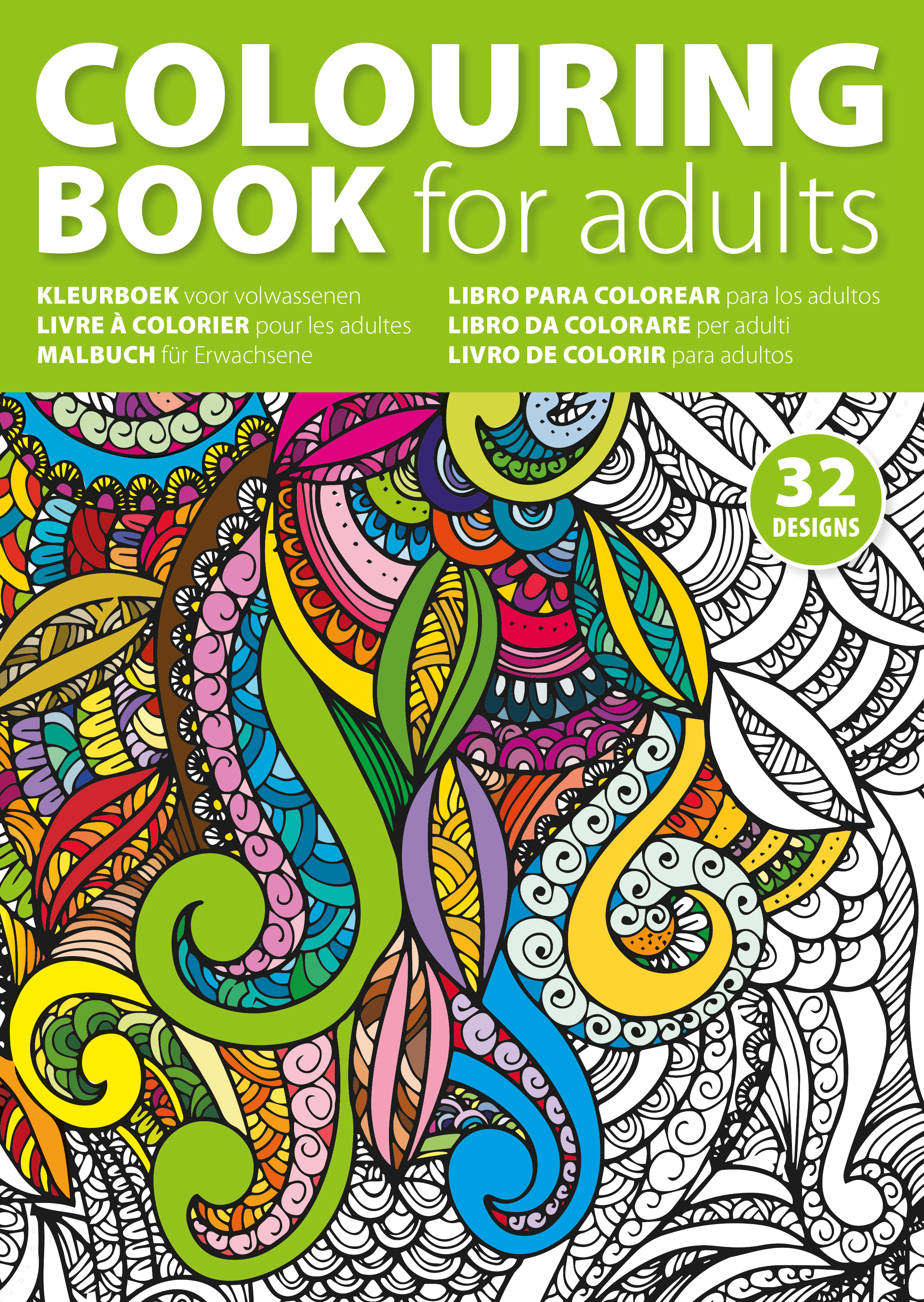 4908 - Adult's colouring book