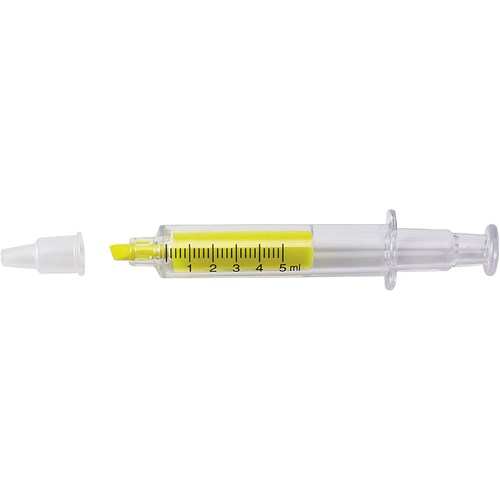 Syringe text marker