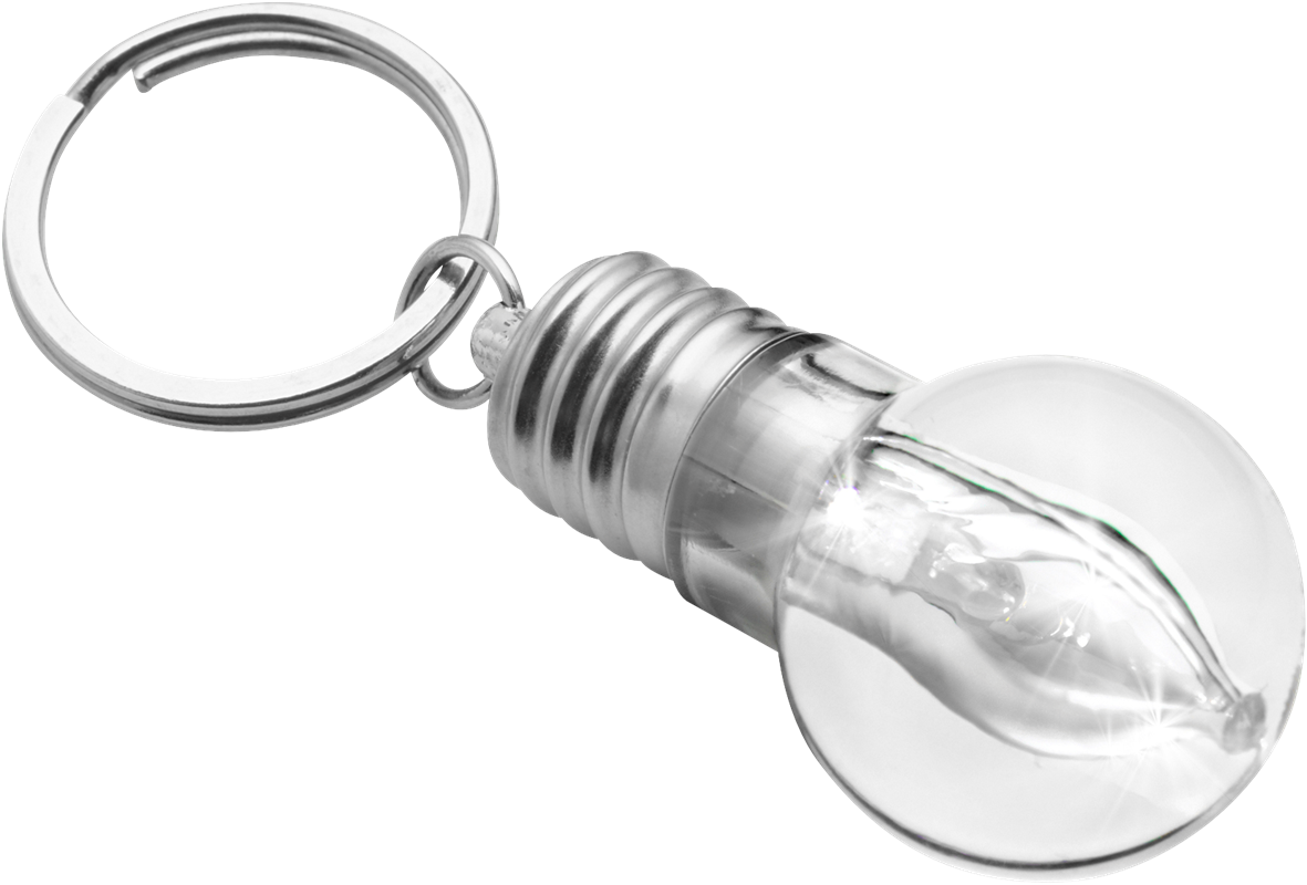 Light bulb key holder 6336_032 (Silver)