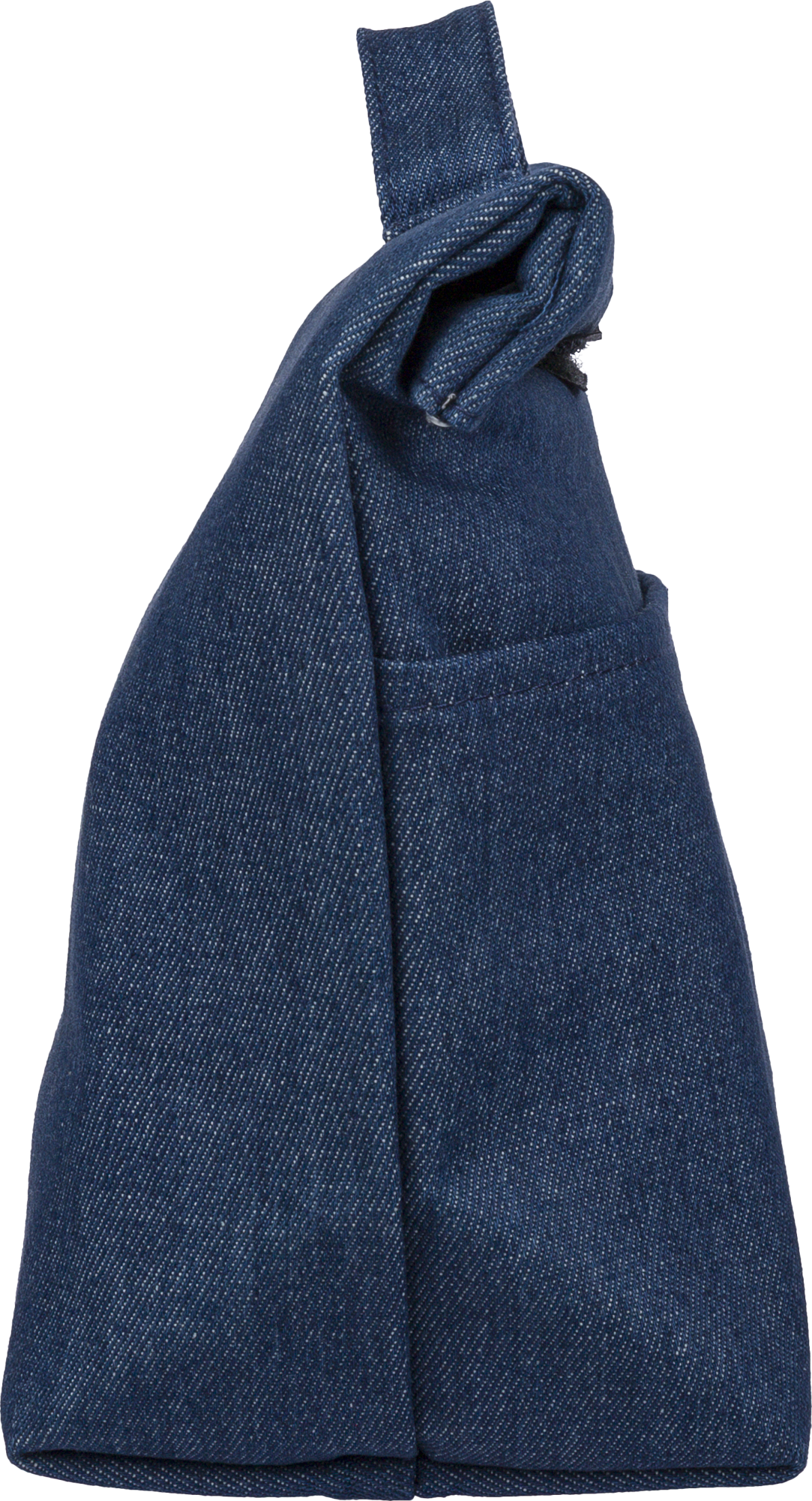 Picture of Recycled denim cooler roll-top bag