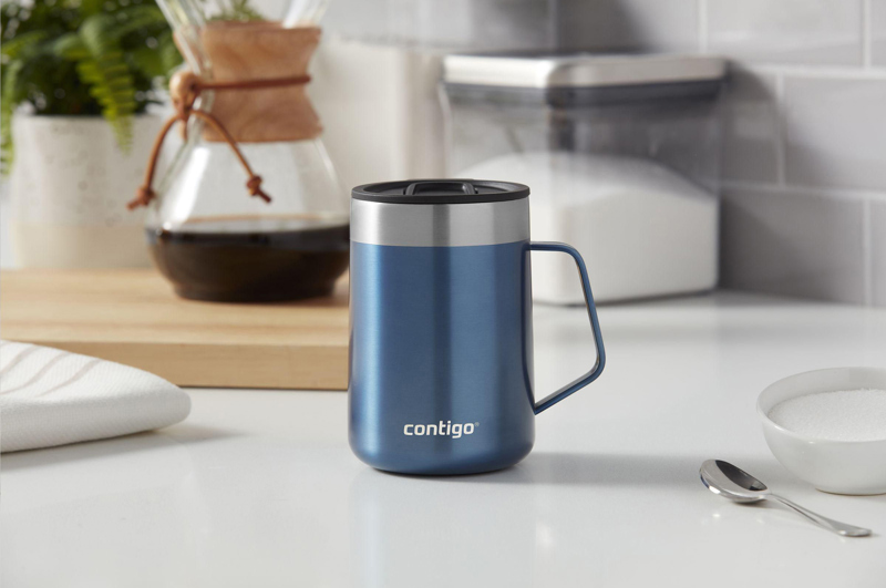 Contigo® Streeterville double walled mug (420ml) 261495_005 (Blue)