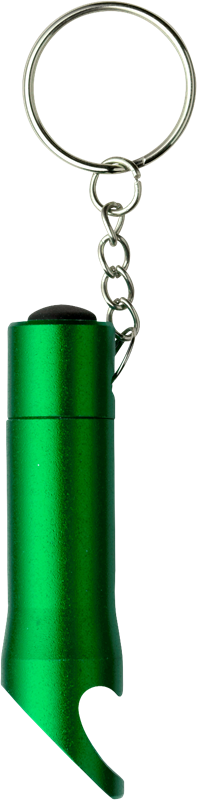 Bottle opener with torch 4867_029 (Light green)