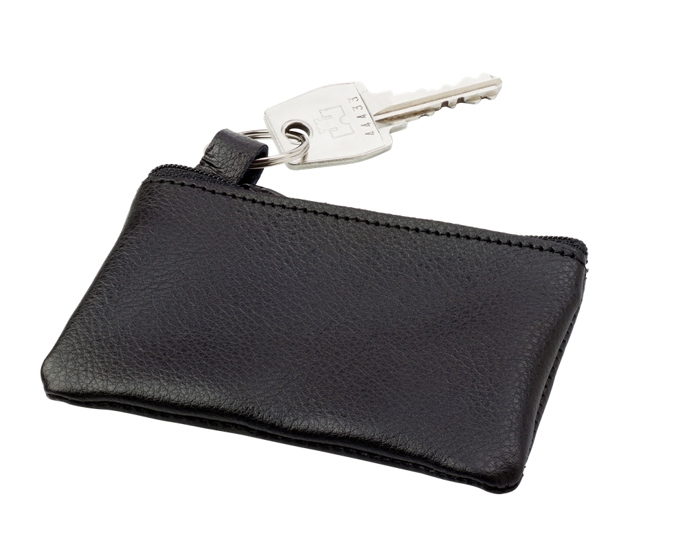 Leather key wallet 2762_001 (Black)