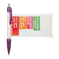 Banner message pen X124120_024 (Purple)