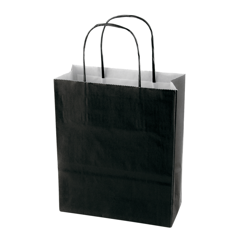 Paper bag 320 x 410 x 120 mm. X201615_001 (Black)