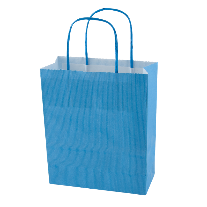 Paper bag 320 x 410 x 120 mm. X201615_018 (Light blue)