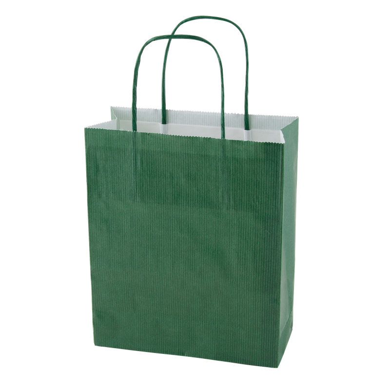 Paper bag 320 x 410 x 120 mm. X201615_004 (Green)