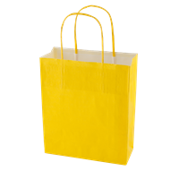 Paper bag 320 x 410 x 120 mm. X201615_006 (Yellow)