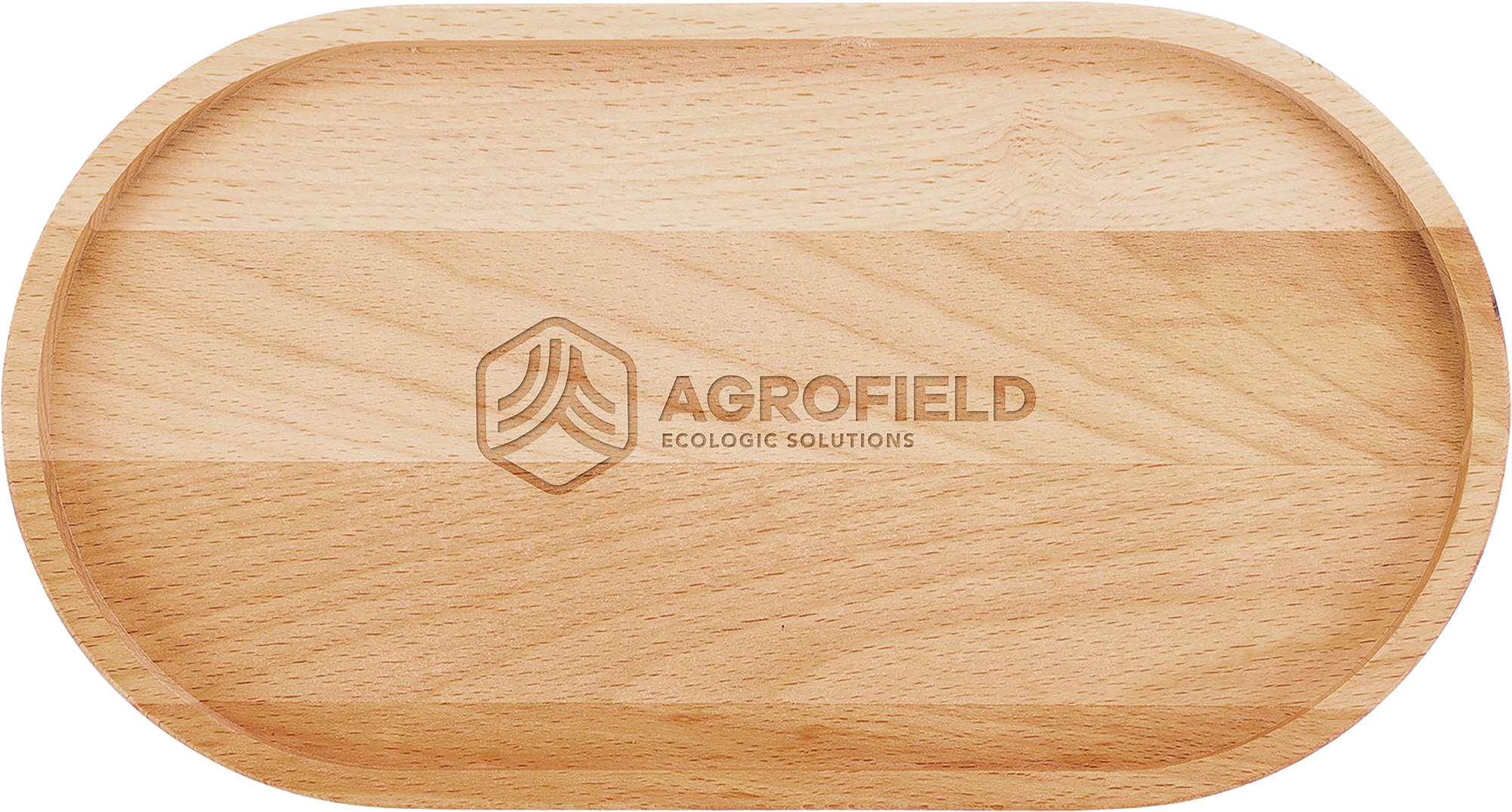 Picture of Bowls and Dishes beech wood serving board (27cm)