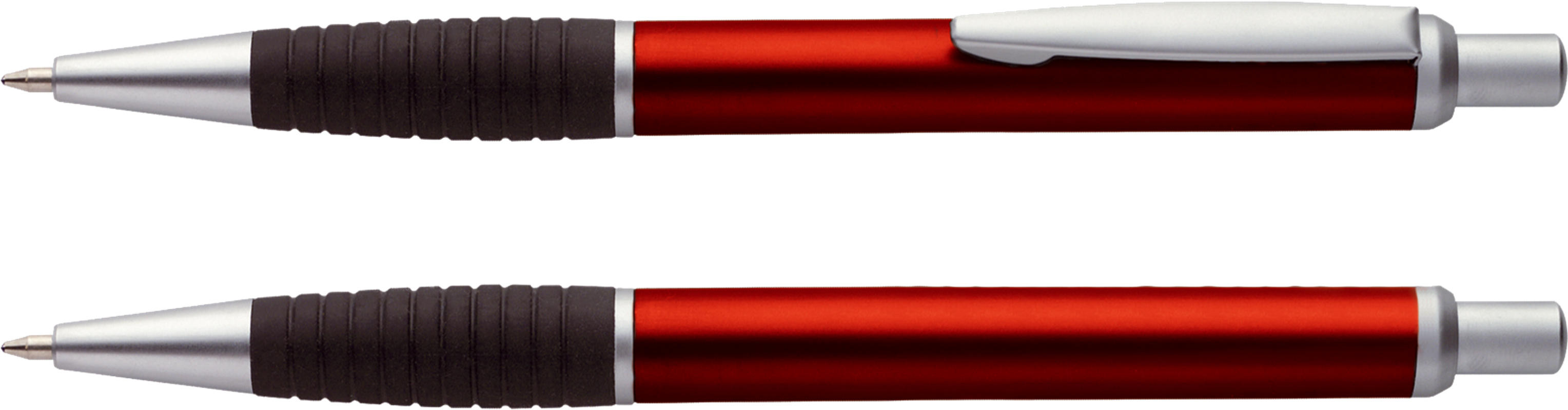 SANTI aluminium ballpen with blue ink X124515_008 (Red)