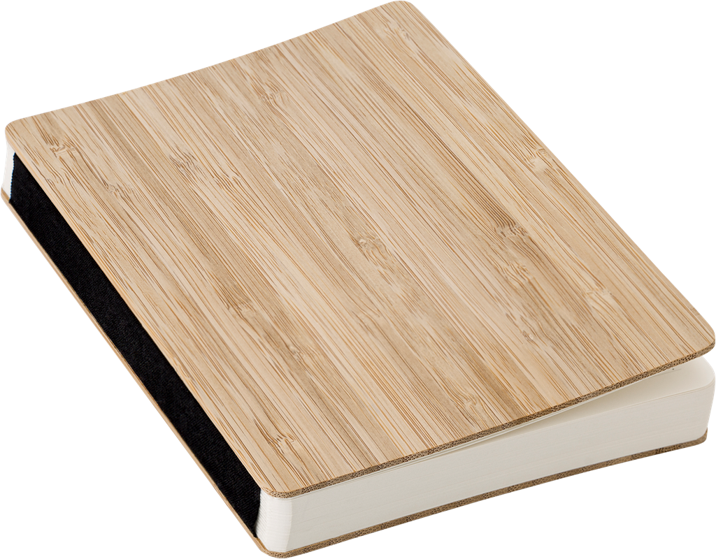 Bamboo covered notebook 9344_011 (Brown)