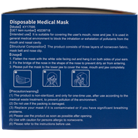 Disposable face mask 402397_018 (Light blue)