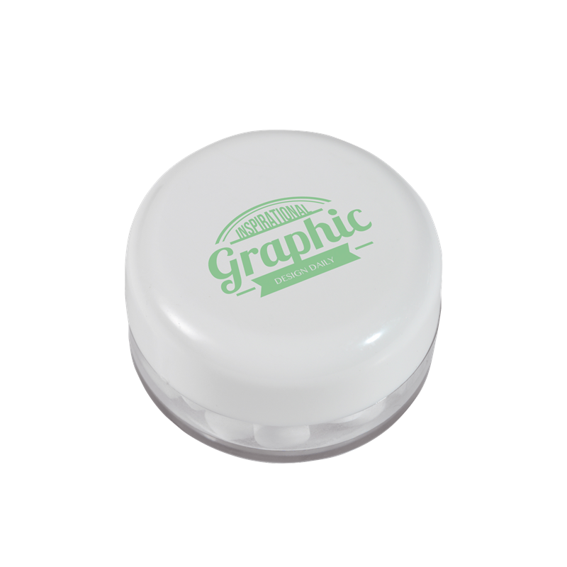 Small pot with dextrose mints C-0165_002 (White)