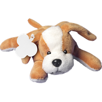 Dog soft toy 8053_011 (Brown)