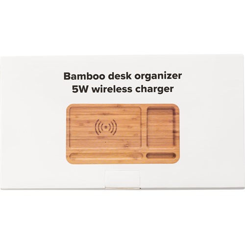 Bamboo desk organiser