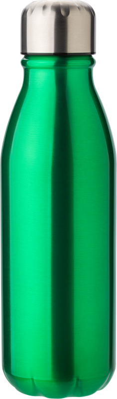 Aluminium single wall drinking bottle 662819_004 (Green)