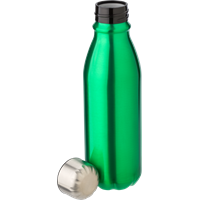 Aluminium single wall drinking bottle 662819_004 (Green)