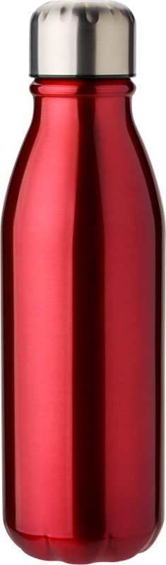 Aluminium single wall drinking bottle 662819_008 (Red)