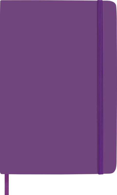 Notebook soft feel (approx. A5) 3076_024 (Purple)