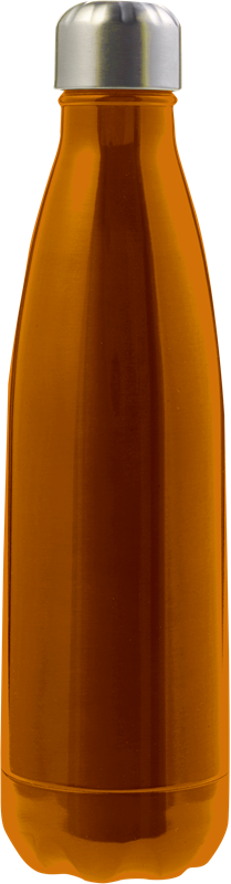 Stainless steel bottle (650 ml) Single walled 8528_007 (Orange)