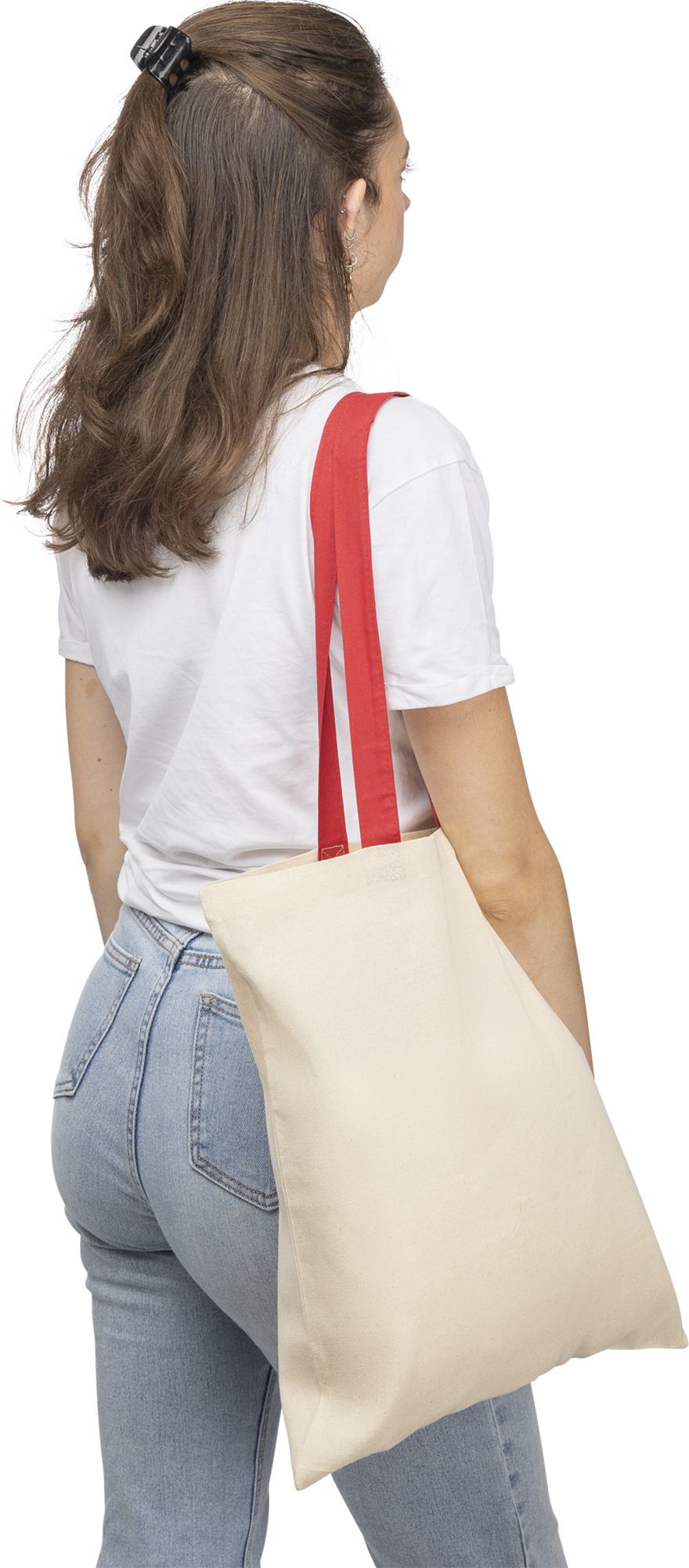 Picture of Oeko-Tex cotton shopping bag (140gsm/ 4.13oz)