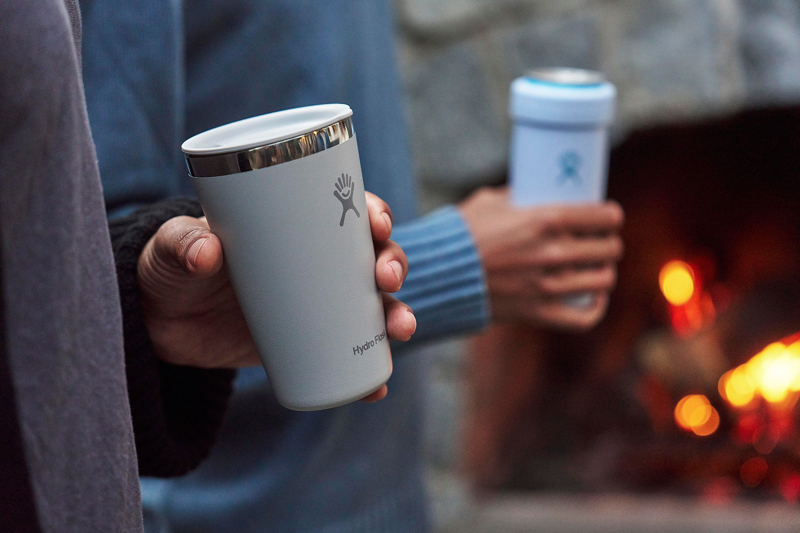Hydro Flask double walled travel mug (473ml) 263381_003 (Grey)