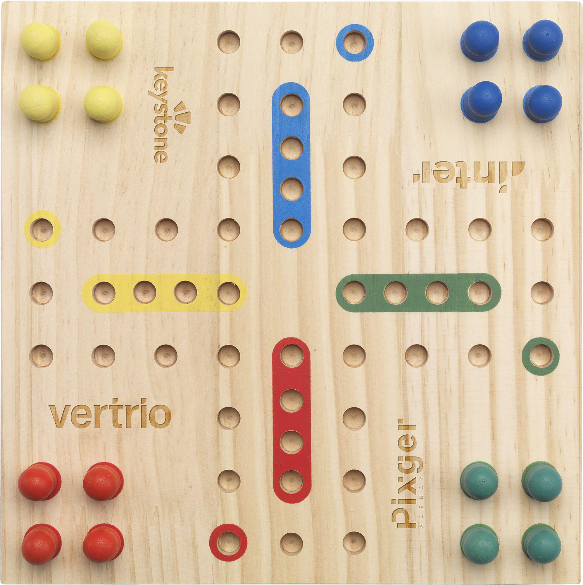 Picture of Ludo wooden board game