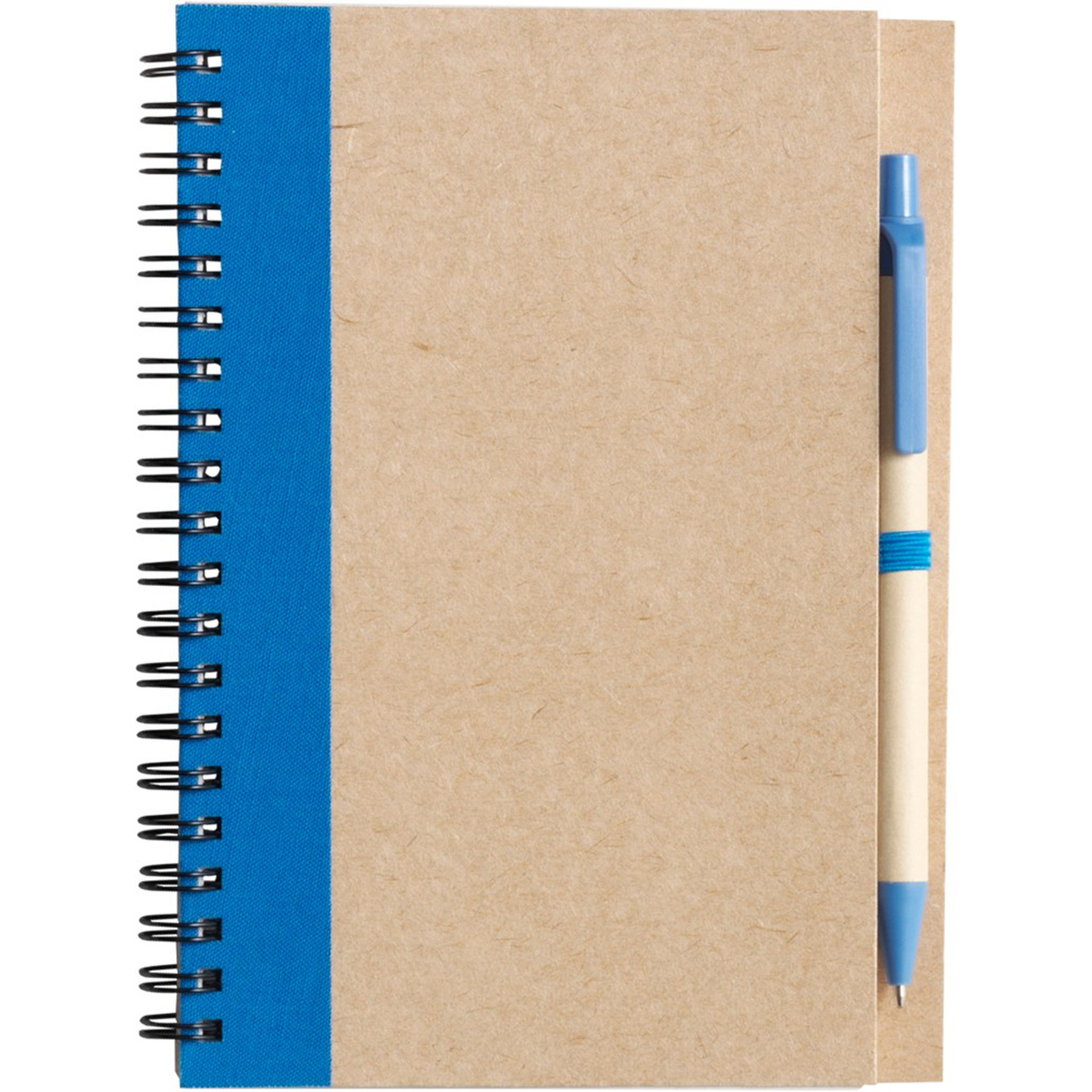 Recycled notebook with ballpen