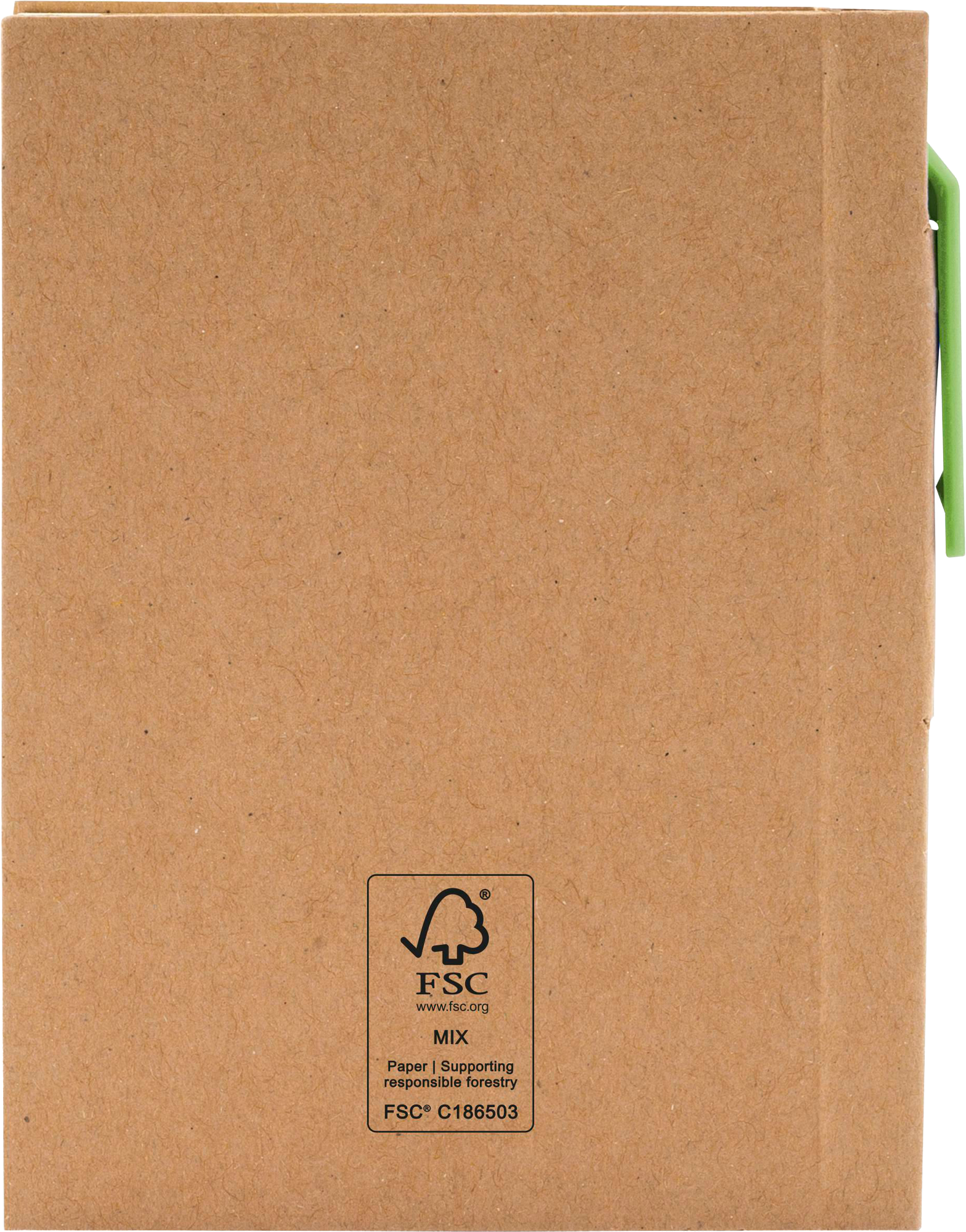Picture of  Recycled mini notebook and pen (approx A7)