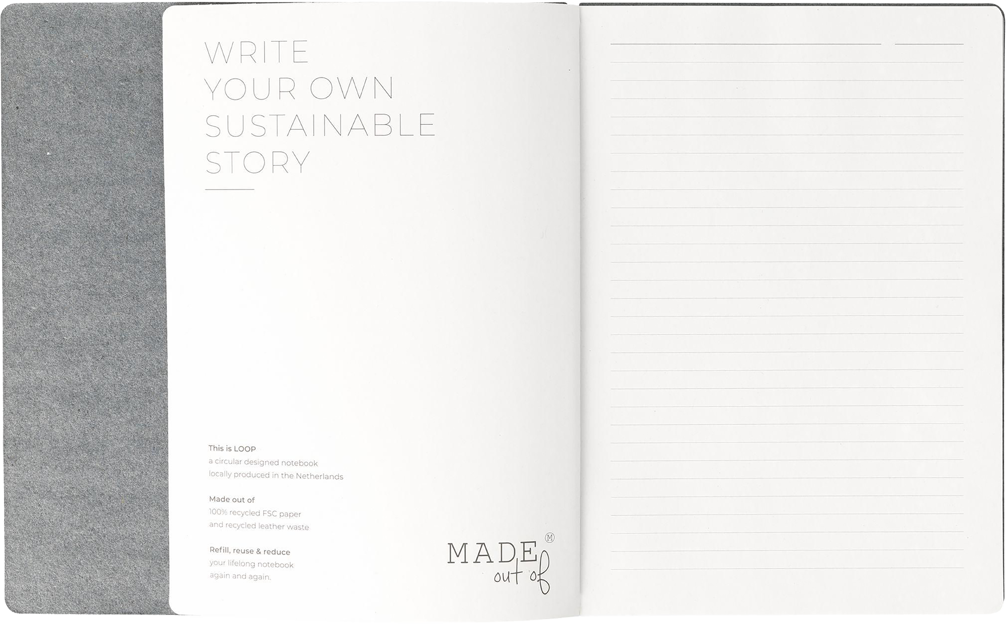 Picture of Made recycled notebook (approx. A5)