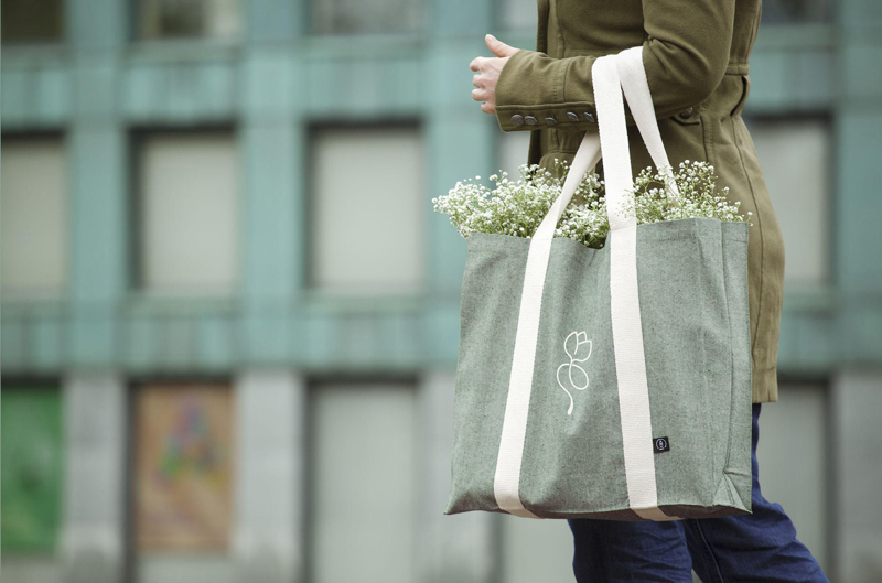 Recycled shopper (210gsm/6.1oz) 264324_004 (Green)