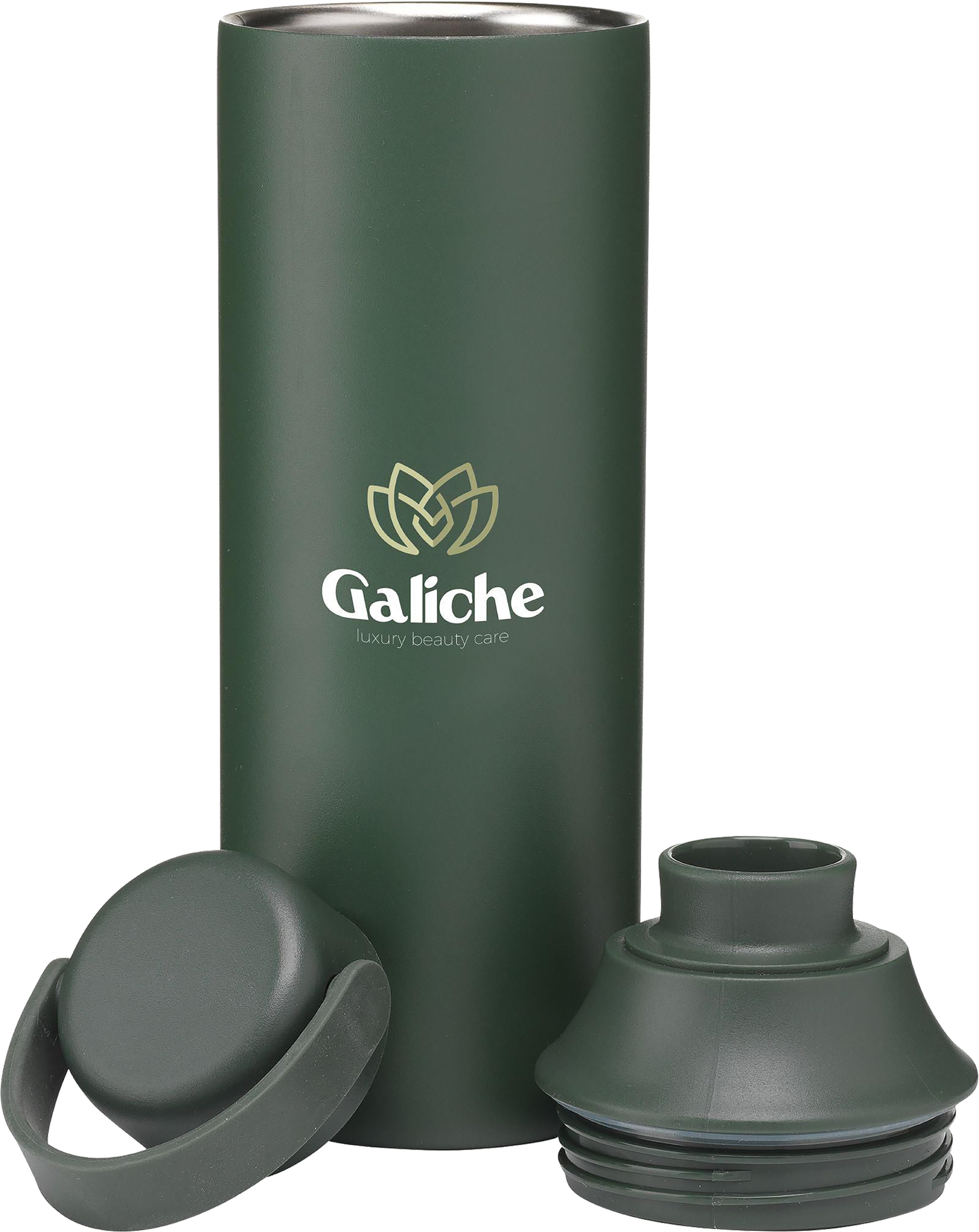 Picture of Recycled stainless steel double walled bottle (600ml)
