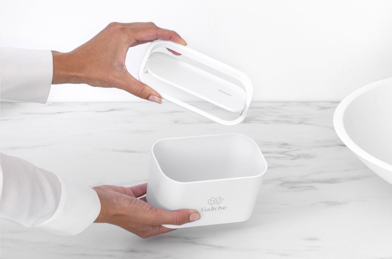 Brabantia Mindset bathroom waste caddy 262961_002 (White)