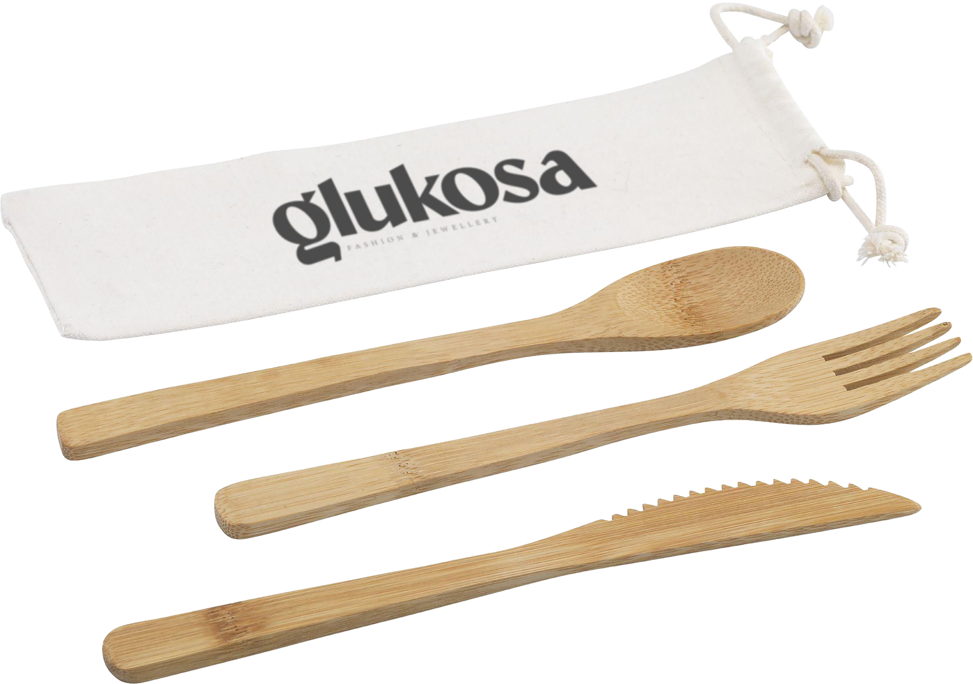 Picture of Bamboo cutlery set