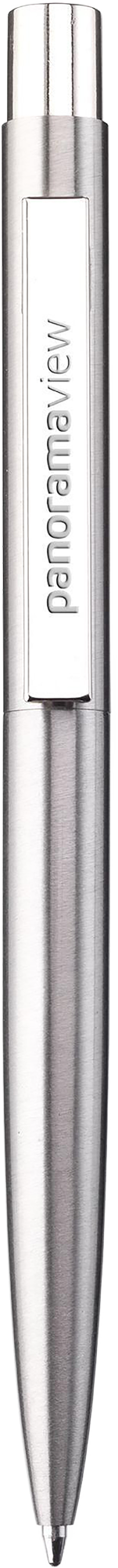 Picture of Recycled stainless steel ballpen in a gift box