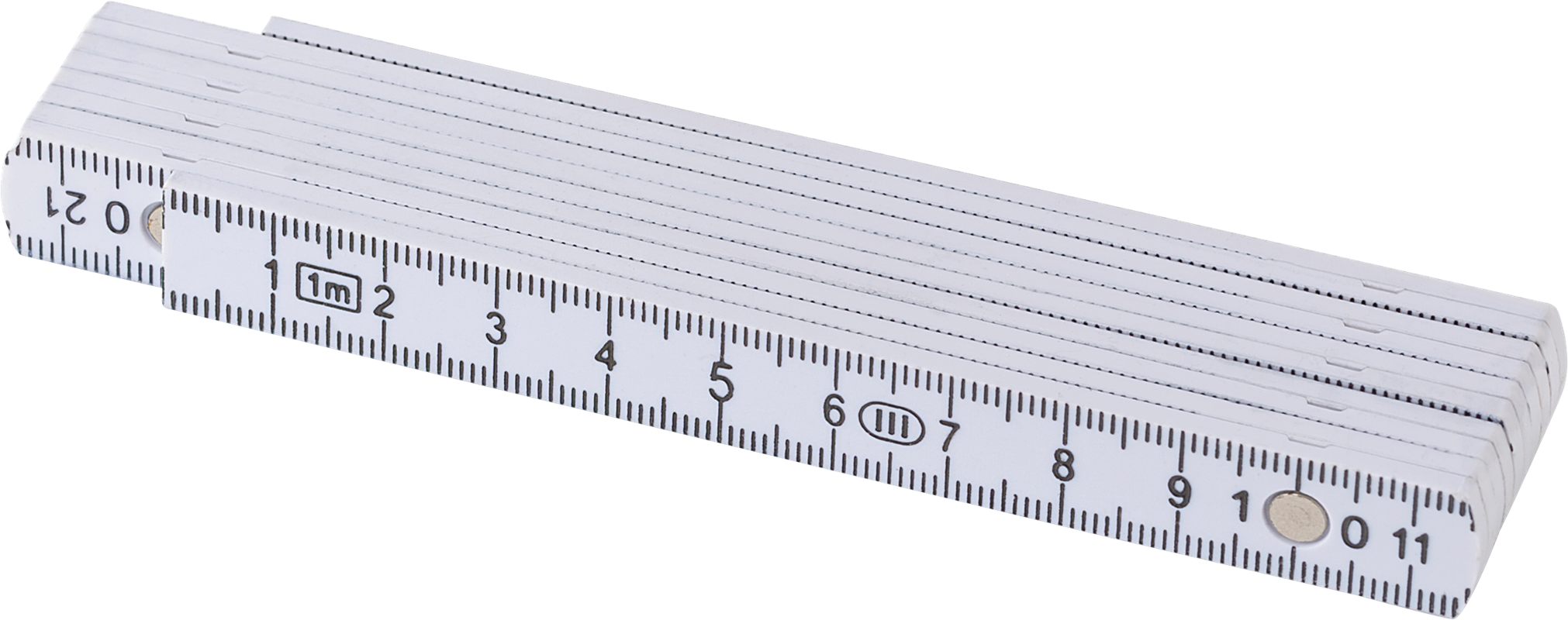 Ruler Scale Drafting Stick Rulers Tools Architect Metric Flexible Folding Sewing Meter Straight Slide Small Metal Yard, Size: 43.5x2.8x0.02cm